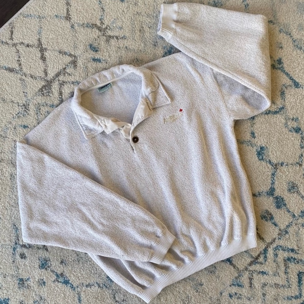 Vintage Woodbridge neutral knit sweater